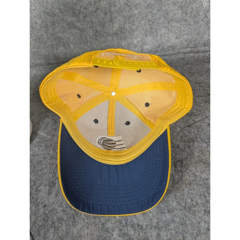 Indiana Pacers Toddler Baseball Cap Yellow Blue NBA Basketball Logo Adjustable‎